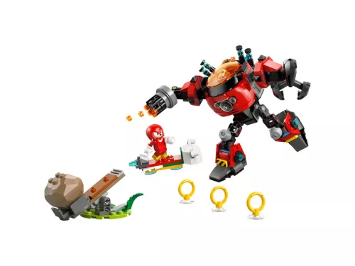 LEGO Sonic 77005 Knuckles vs. Dr. Eggman egg crusher robotja