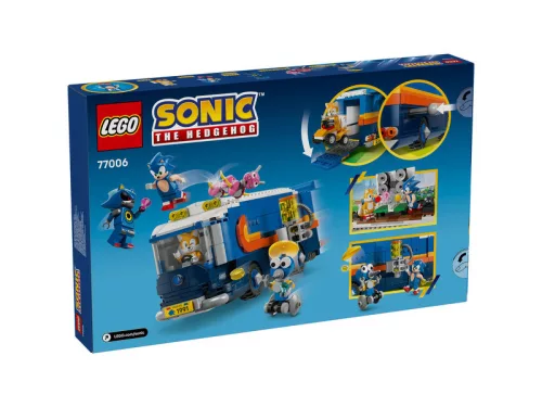 LEGO Sonic 77006 Sonic csapatának járműbázisa