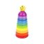 Fisher-Price 10 darabos színes csészepiramis