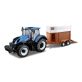 Bburago - Traktor utánfutóval New Holland 1:32