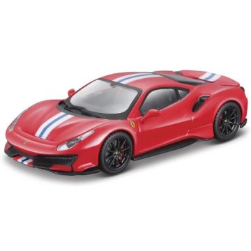 Bburago Ferrari 488 Pista versenyautó 1:43