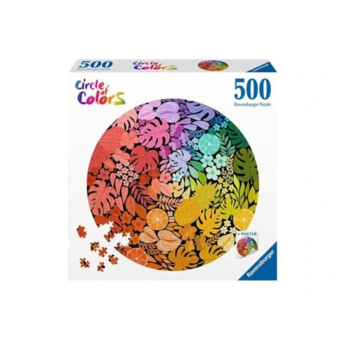 Ravensburger Puzzle 500 db kör - Trópusok