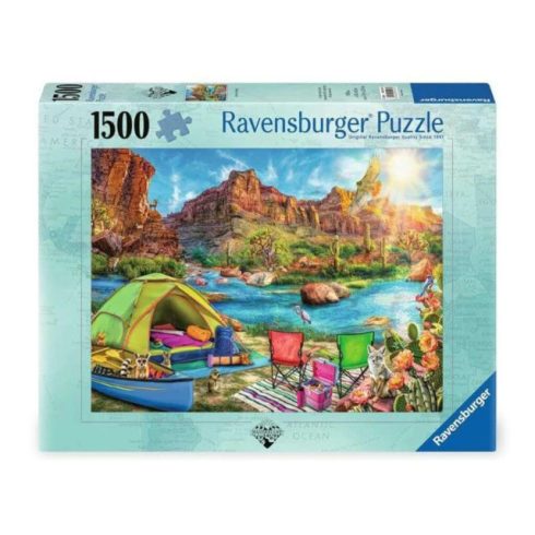 Ravensburger Puzzle 1500 db - Kemping a kanyonban