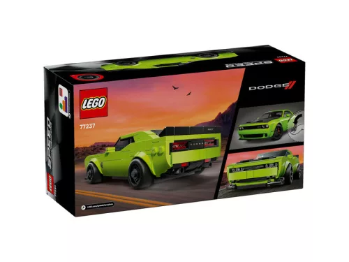 LEGO Speed Champions 77237 Dodge Challenger srt hellcat sportautó