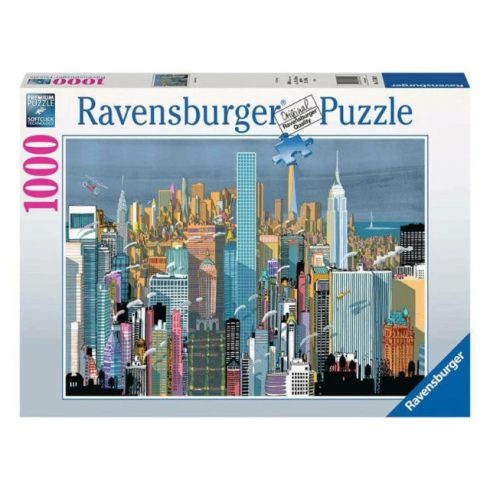 Ravensburger Puzzle 1000 db  - New Yorkban vagyok