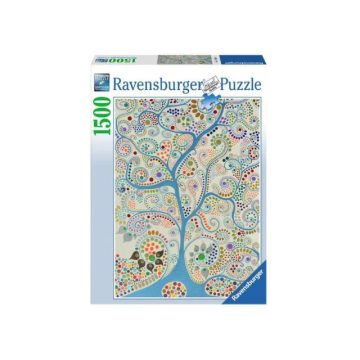 Ravensburger Puzzle 1000 db - Kék fa