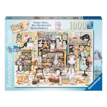 Ravensburger Puzzle 1000 db - Őrült macskák