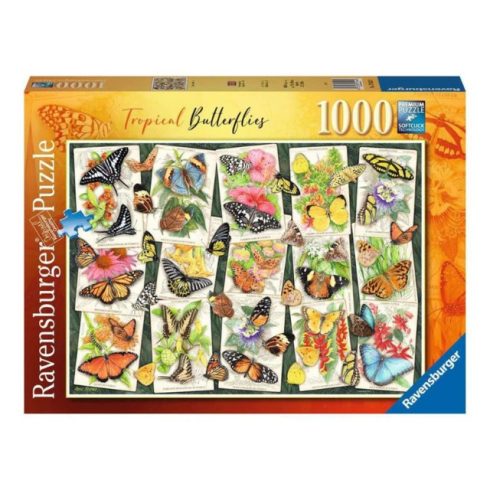 Ravensburger Puzzle 1000 db - Trópusi pillangó