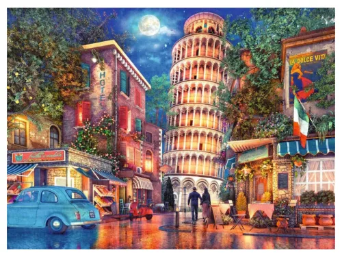 Puzzle 500 db - Esték Pisában