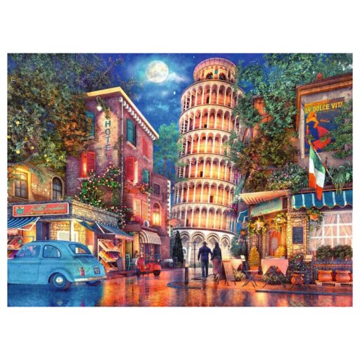 Puzzle 500 db - Esték Pisában