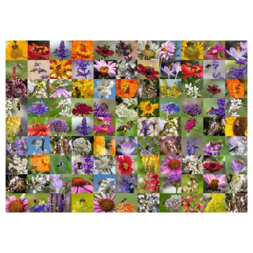 Puzzle 1000 db - 99 méhecske