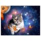 Puzzle 1500 db - Macskák az űrben