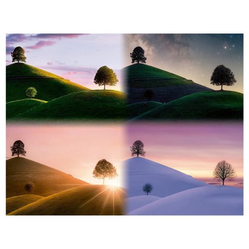 Puzzle 2000 db - Évszakok