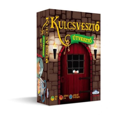 Kulcsvesztő útvesztő társasjáték