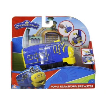 Chuggington - Pop&Transform Átalakuló Brewster  Mozdony