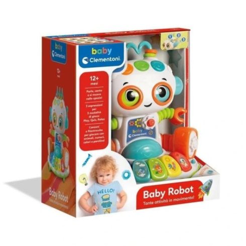 Clementoni - Baby robot - interaktív robot babáknak