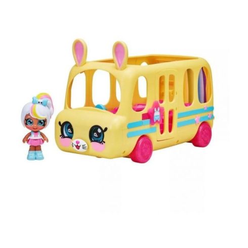 Kindi Kids Mini járművek - Iskolabusz