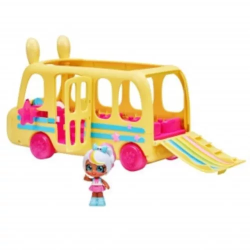 Kindi Kids Mini járművek - Iskolabusz