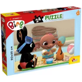 Bing 24 db-os plus puzzle - Bing és barátai a strandon