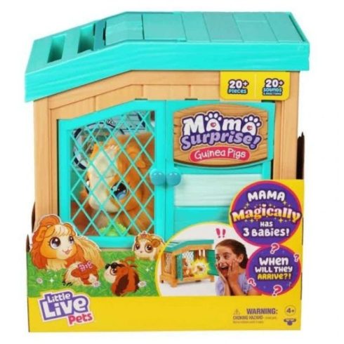 Little Live Pets - Tengerimalac mama kölykökkel