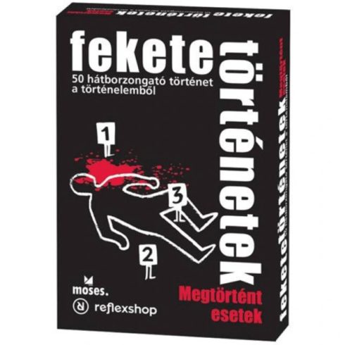 Fekete Történetek - Megtörtént Esetek Társasjáték