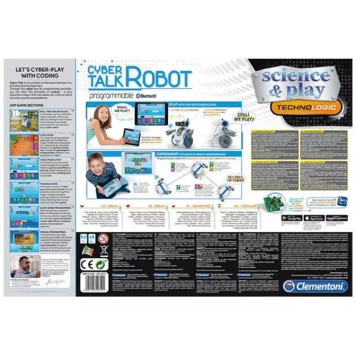 Clementoni - Cyber Talk Robot - Beszélő robot