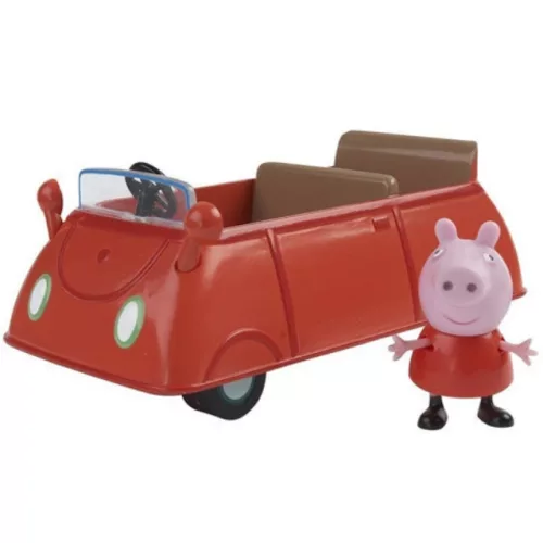 Peppa malac Peppa figura autóval