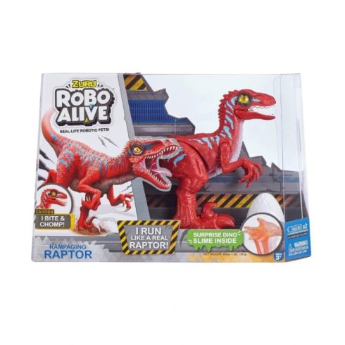 Robo Alive- Raptor (Piros)