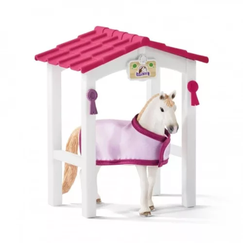 Schleich istállóállás lusitano kancával  - 42368