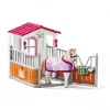Schleich istállóállás lusitano kancával  - 42368