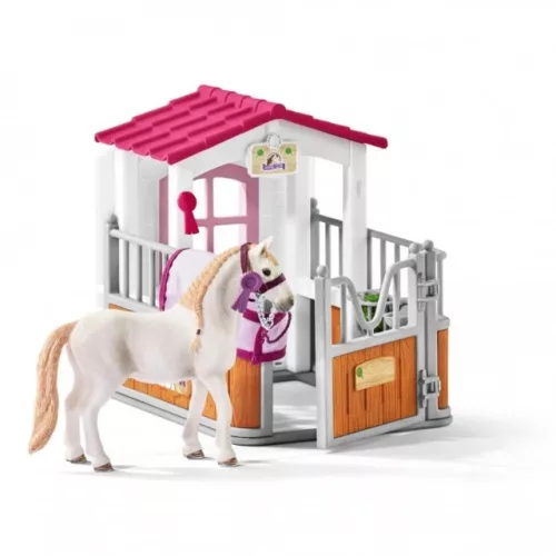 Schleich istállóállás lusitano kancával  - 42368
