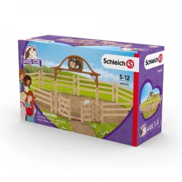 Schleich legelő kerítés kapuval - 42434