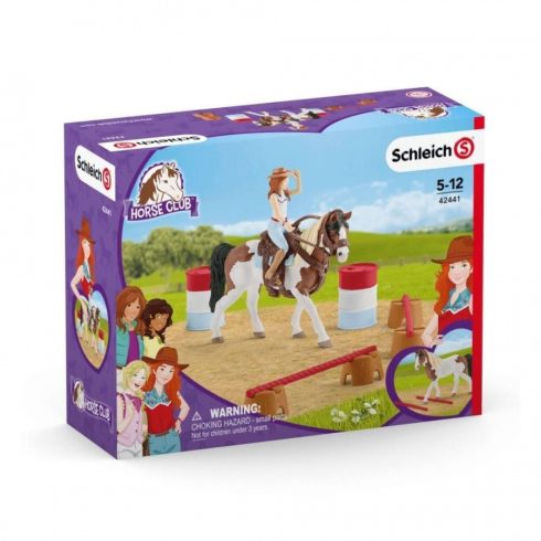 Schleich Hannah vadnyugati lovaglókészlet - 42441