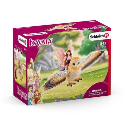 Schleich tündér csillogó baglyon - 70713