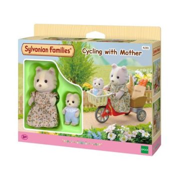 Sylvanian Families-Bicajozás anyával szett