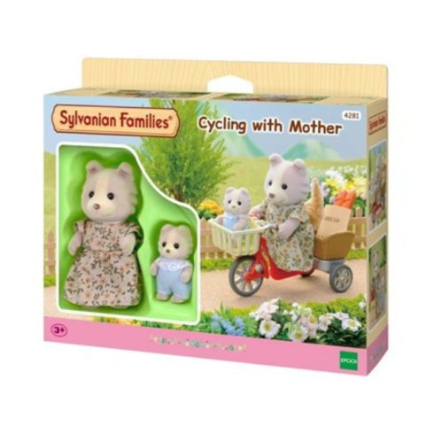 Sylvanian Families-Bicajozás anyával szett