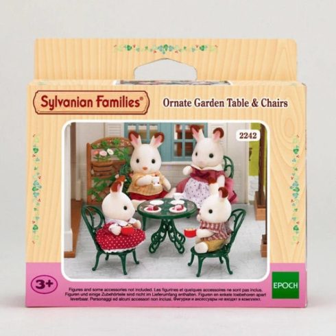 Sylvanian Families - Díszes kerti asztal