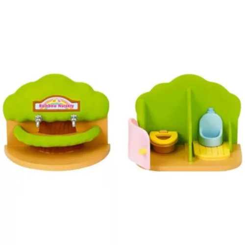 Sylvanian Families-Erdei ovi mosdó szett