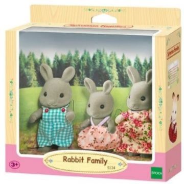 Sylvanian Families - Szürke nyuszi család