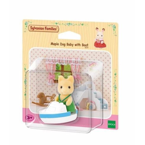 Sylvanian Families - Kutya bébi hajóval