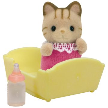 Sylvanian Families: Csíkos cica bébi