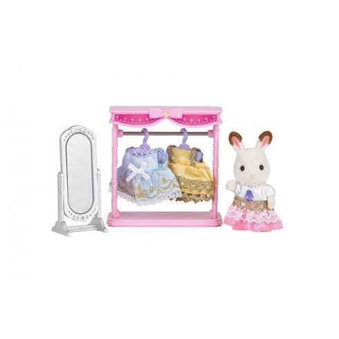 Sylvanian Families: Ruhatartó+tükör szett