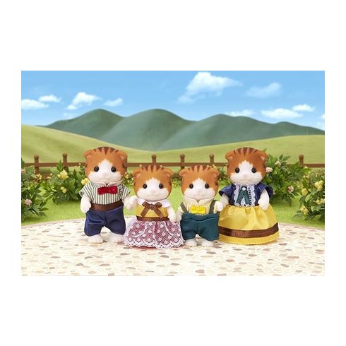 Sylvanian Families-Juhar cica család