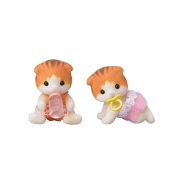 Sylvanian Families-Juhar cica ikrek