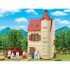 Sylvanian Families - Piros tetős, emeletes, tornyos ház
