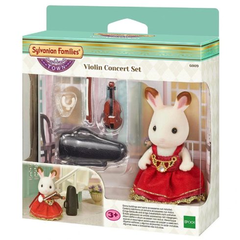 Sylvanian Families - Városi Hegedűművész Csoki Nyuszi