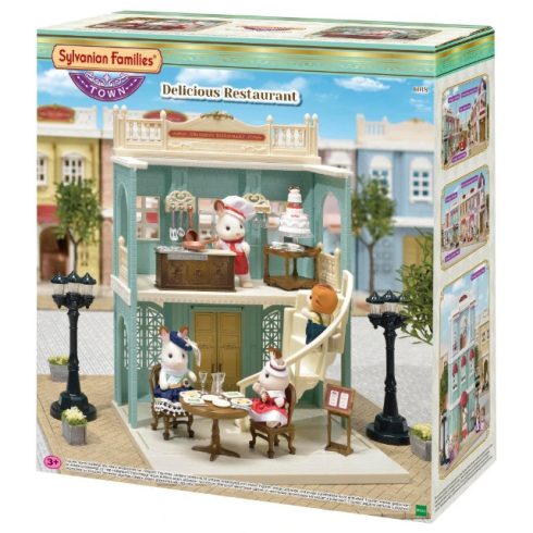 Sylvanian Families - Városi Étterem Szett