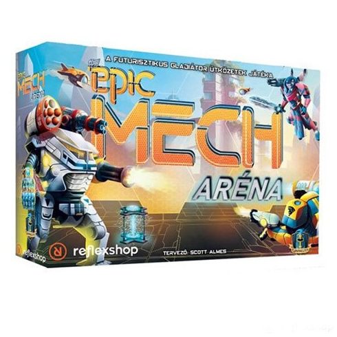 Tiny Epic: Mech aréna társasjáték