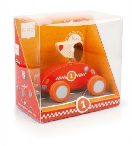 Fa húzható Cézár kutyus