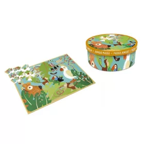 Dzsungel puzzle 100 db-os